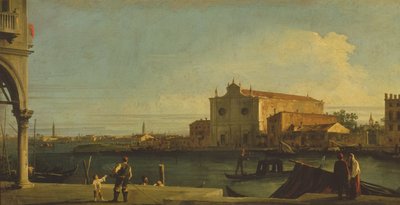 Die Kirche von S. Giovanni dei Battuti, Murano von Giovanni Antonio Canal